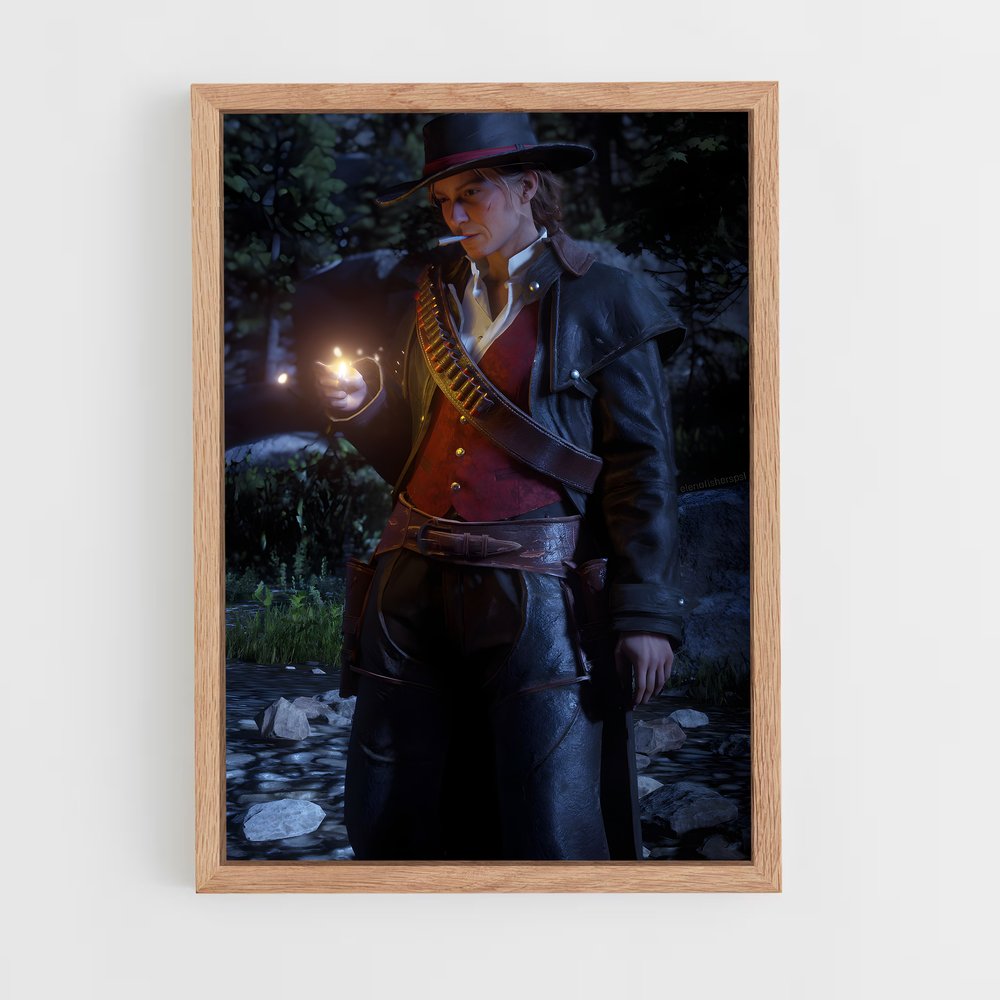 Poster Sadie adler – affiche Red Dead Redemption (vue 4)